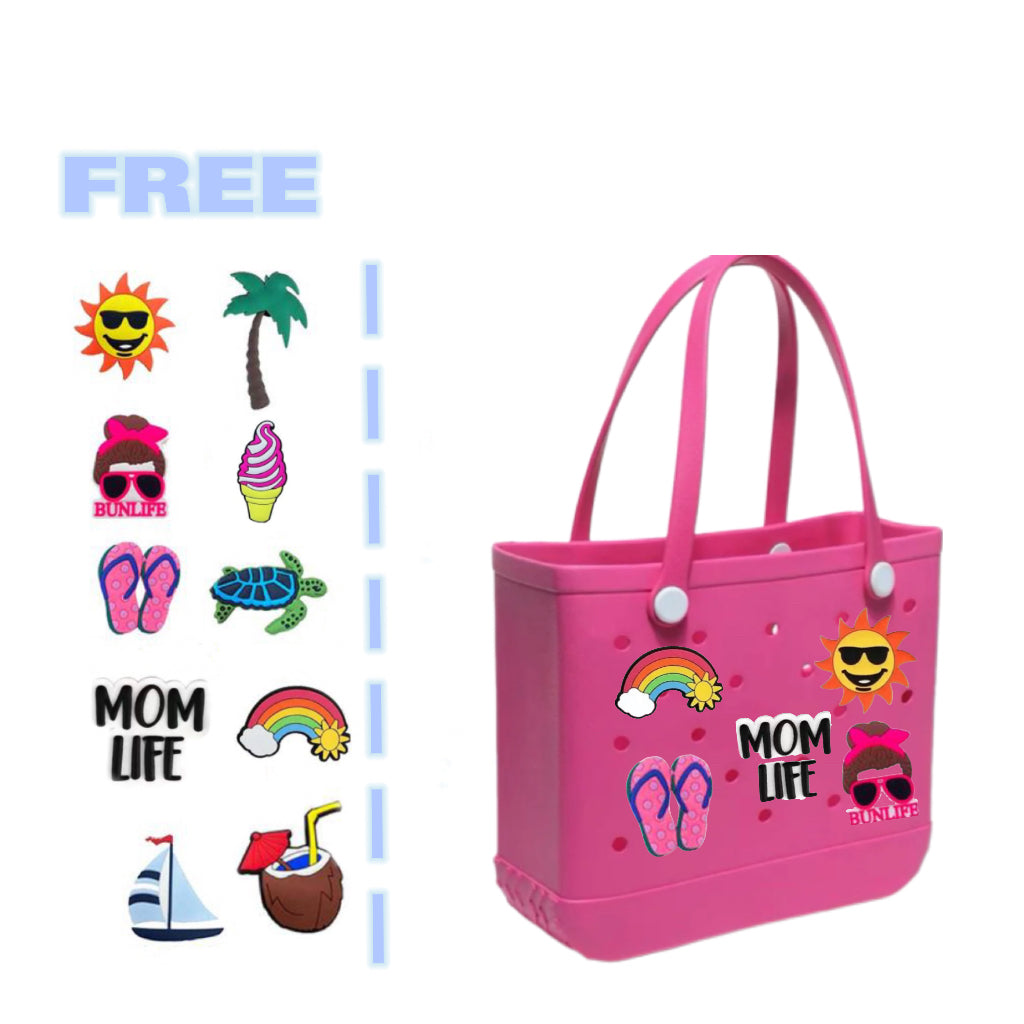 Summer large women's waterproof tote bag