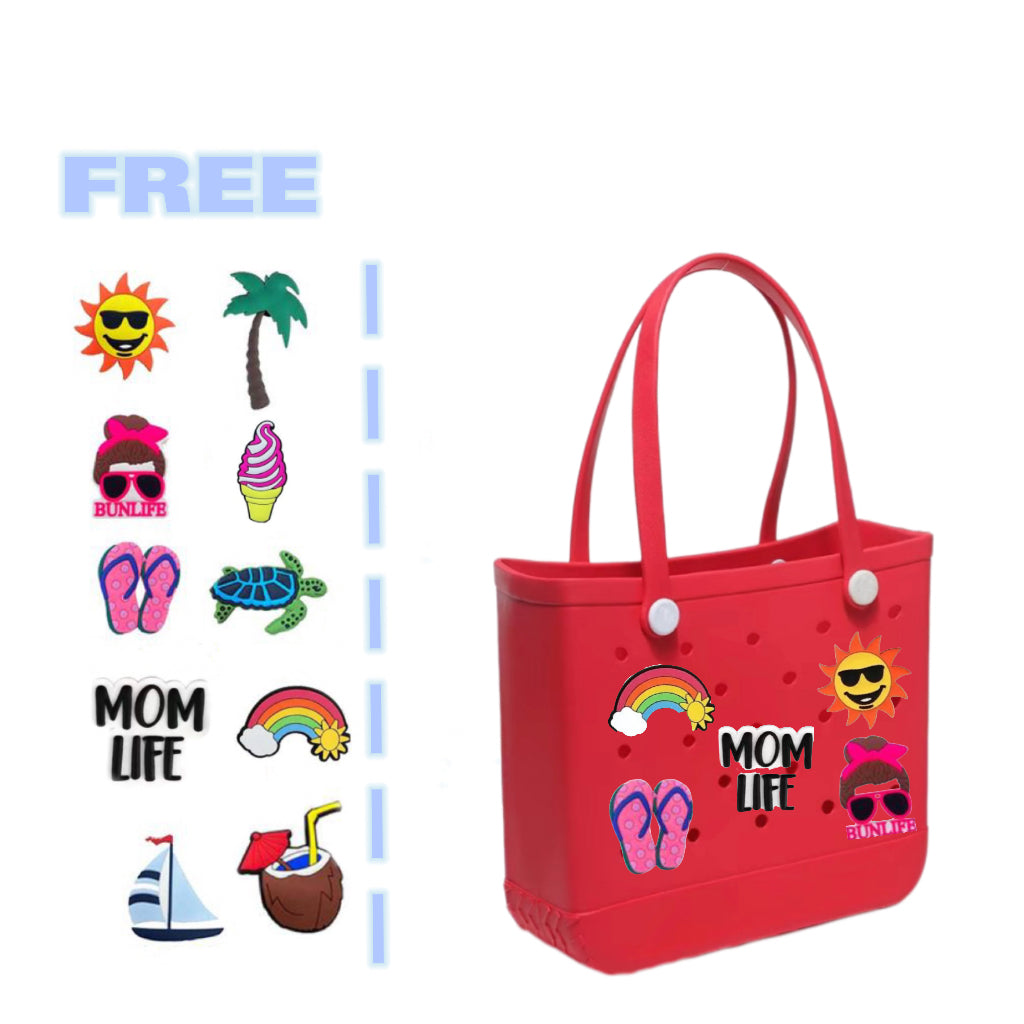 Summer large women's waterproof tote bag